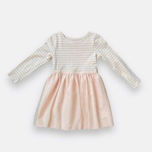 Cat & Jack Girls Toddler Tulle Long Sleeve Dress